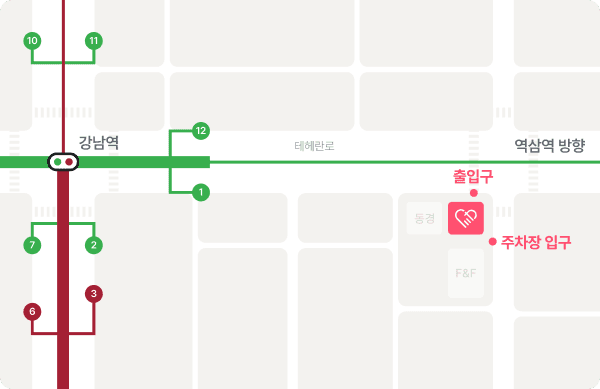 크리스천메이트 위치 - 서울 강남구 테헤란로 120 상경빌딩 12층